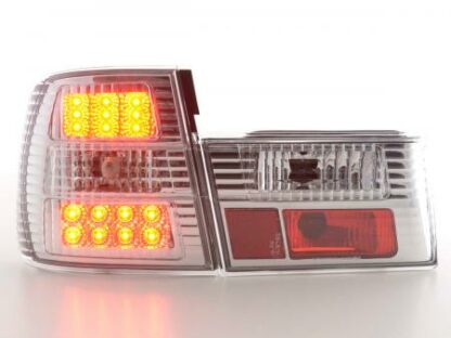 LED-takavalot BMW serie 5 type E34 vm. 88-94 kromi Takavalot