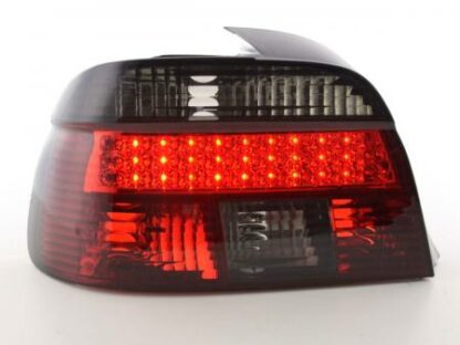 LED-takavalot BMW serie 5 saloon type E39 vm. 95-00 punainen/musta Takavalot 2