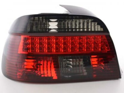 LED-takavalot BMW serie 5 saloon type E39 vm. 95-00 punainen/musta Takavalot 4