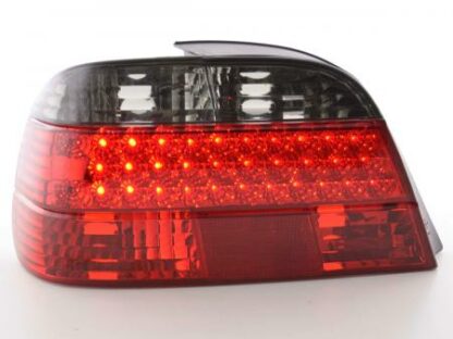 LED-takavalot BMW serie 7 type E38 vm. 97-02 musta/punainen Takavalot 3