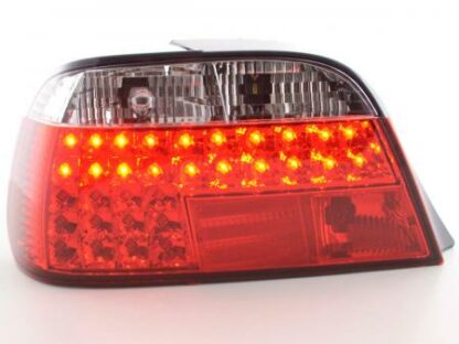 LED-takavalot BMW serie 7 type E38 vm. 95- punainen/kirkas Takavalot