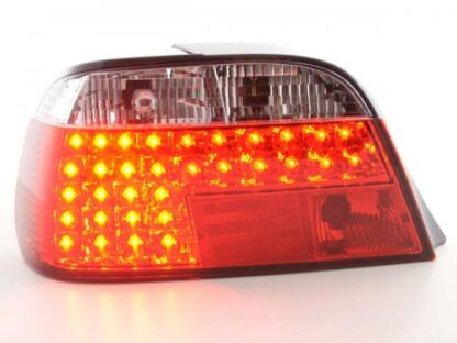 LED-takavalot BMW serie 7 type E38 vm. 95- punainen/kirkas Takavalot 3