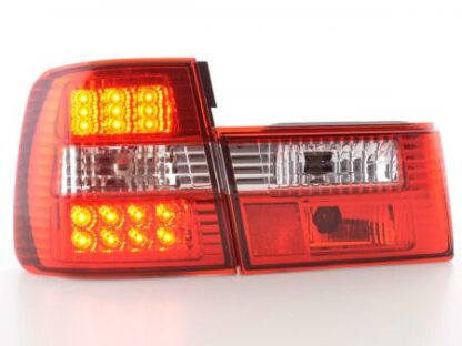 LED-takavalot BMW serie 5 type E34 vm. 88-94 kirkas/punainen Takavalot 2