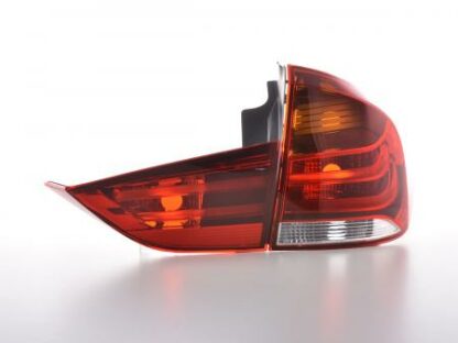 LED-takavalot BMW X1 E84 vm. 09-13 punainen/kirkas Takavalot