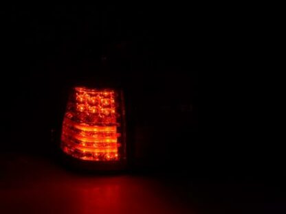 LED-takavalot BMW X5 type E53 vm. 98-02 musta/punainen Takavalot 4