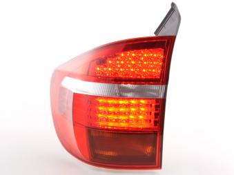 LED-takavalot BMW X5 type E70 vm. 06- punainen Takavalot
