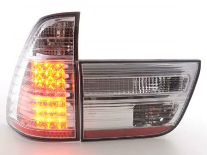 LED-takavalot BMW X5 E53 vm. 98-02 kromi Takavalot