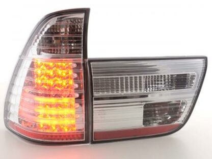 LED-takavalot BMW X5 E53 vm. 98-02 kromi Takavalot 3