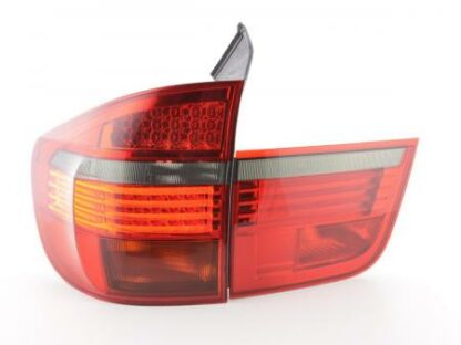 LED-takavalot BMW X5 E70 vm. 06-10 punainen/musta Takavalot