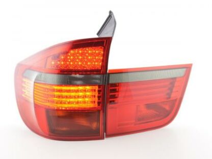 LED-takavalot BMW X5 E70 vm. 06-10 punainen/musta Takavalot 2