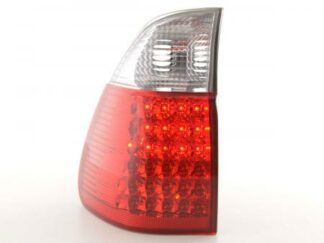 LED-takavalot BMW X5 type E53 vm. 04- kirkas/punainen Takavalot