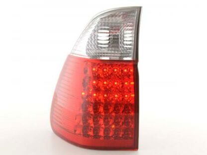 LED-takavalot BMW X5 type E53 vm. 04- kirkas/punainen Takavalot 2