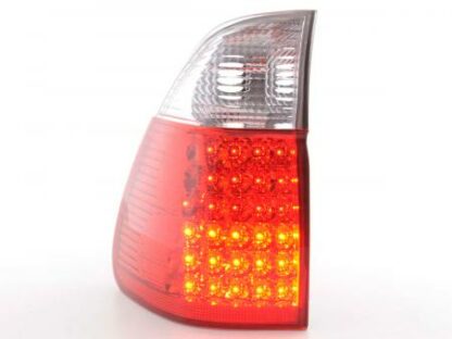 LED-takavalot BMW X5 type E53 vm. 04- kirkas/punainen Takavalot 3