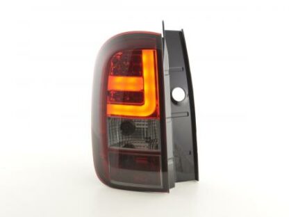 LED-takavalot Dacia Duster vm. 10- punainen/musta Takavalot