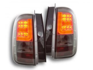 LED-takavalot Dacia Duster vm. 10- musta Takavalot