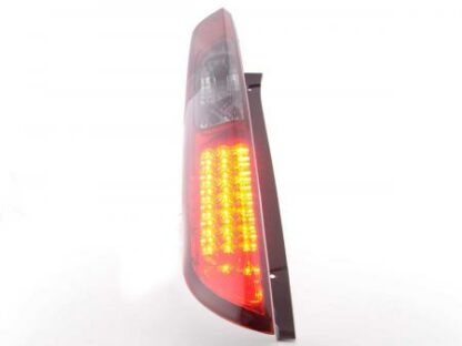LED-takavalot Ford Focus 2 5-dr vm. 04-08 punainen/musta Takavalot 2