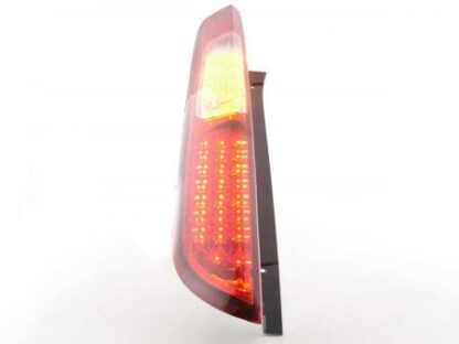 LED-takavalot Ford Focus 2 5-door vm. 04-08 punainen/kirkas Takavalot 4