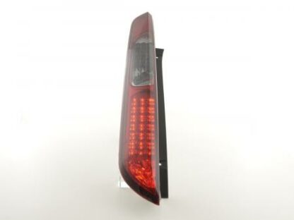 LED-takavalot Ford Focus 2 5-dr vm. 04-08 punainen/musta Takavalot 2