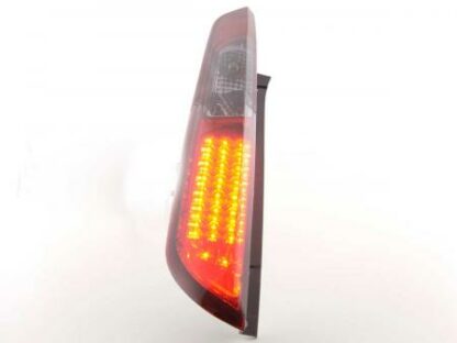LED-takavalot Ford Focus 2 5-dr vm. 08-10 punainen/musta Takavalot 2
