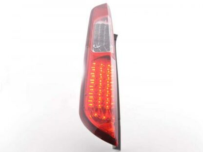 LED-takavalot Ford Focus 2 5-door vm. 08-10 punainen/kirkas Takavalot