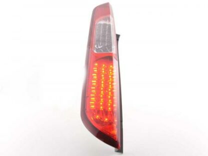 LED-takavalot Ford Focus 2 5-door vm. 08-10 punainen/kirkas Takavalot 2