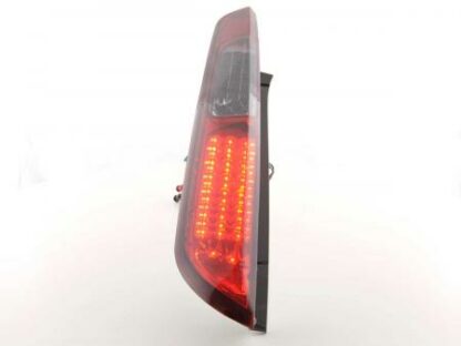 LED-takavalot Ford Focus 2 5-dr vm. 08-10 punainen/musta Takavalot