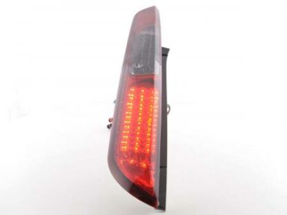 LED-takavalot Ford Focus 2 5-dr vm. 08-10 punainen/musta Takavalot 2