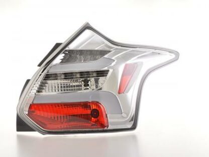LED-takavalot Ford Focus 3 vm. 10-14 kromi dynaamisella vilkulla Takavalot