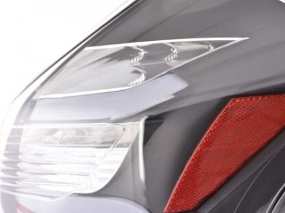 LED-takavalot Ford Focus 3 vm. 10-14 musta dynaamisella vilkulla Takavalot 4