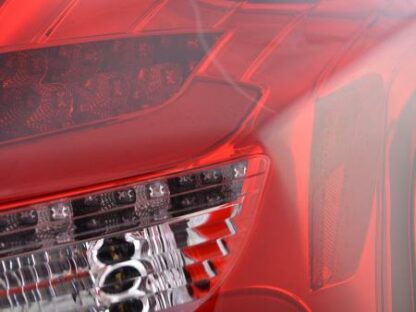 LED-takavalot Ford Focus 3 vm. 10-14 punainen/kirkas dynaamisella vilkulla Takavalot 3