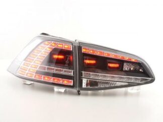 LED-takavalot VW Golf 7 from vm. 2012 musta Takavalot