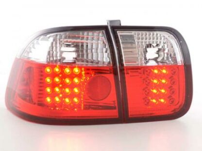 LED-takavalot Honda Civic 3-dr Typ EJ9/EK1/2/3 vm. 96-01 musta Takavalot 3