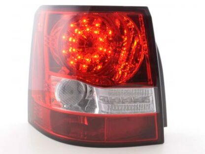 LED-takavalot Land Rover Range Rover Sport vm. 06-10 punainen/kirkas Takavalot
