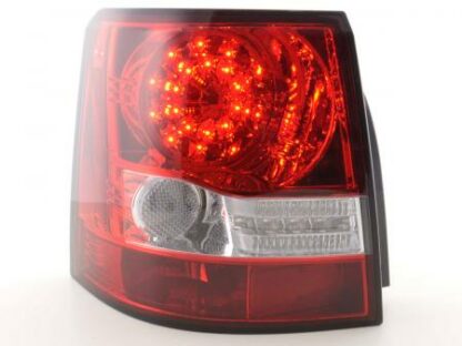 LED-takavalot Land Rover Range Rover Sport vm. 06-10 punainen/kirkas Takavalot 2