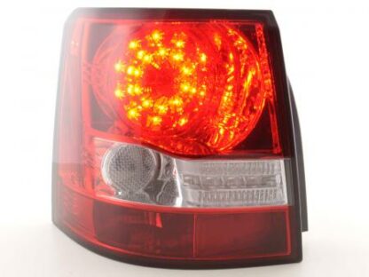LED-takavalot Land Rover Range Rover Sport vm. 06-10 punainen/kirkas Takavalot 3