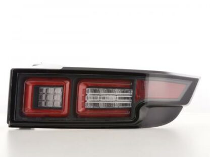 LED-takavalot Land Rover Range Rover Evoque vm. from 2011 musta Takavalot