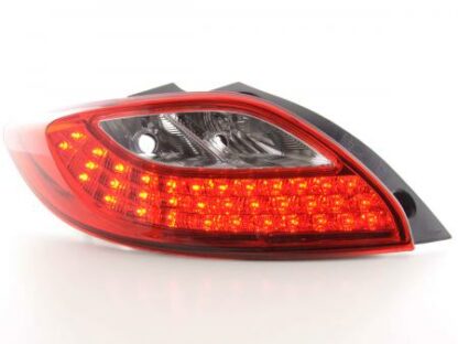 LED-takavalot Mazda 2 DE vm. 07- punainen/kirkas Takavalot