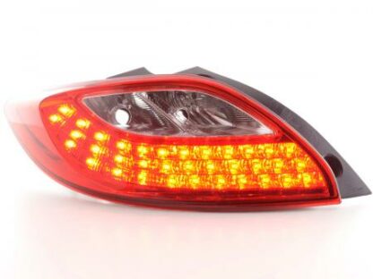 LED-takavalot Mazda 2 DE vm. 07- punainen/kirkas Takavalot 3