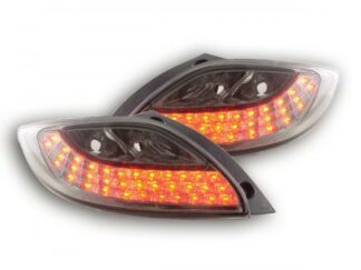 LED-takavalot Mazda 2 DE vm. 07- musta Takavalot