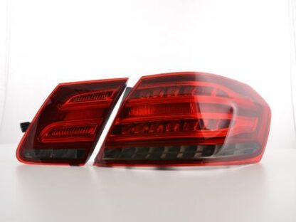 LED-takavalot Mercedes Benz E-class saloon W212 vm. from 2013 punainen/musta Takavalot 2