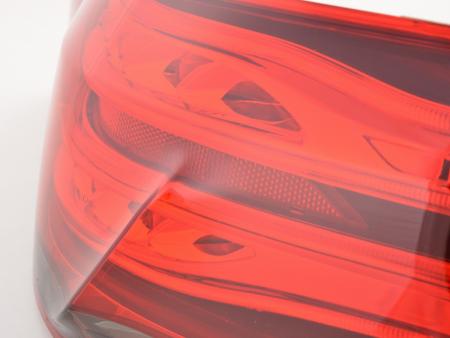 LED-takavalot Mercedes Benz E-class saloon W212 vm. from 2013 punainen/musta 4 LED-takavalot Mercedes Benz E-class saloon W212 vm. from 2013 punainen/musta - Image 4