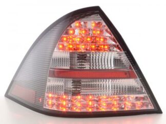 LED-takavalot Mercedes C-Class W203 saloon vm. 01-04 musta Takavalot