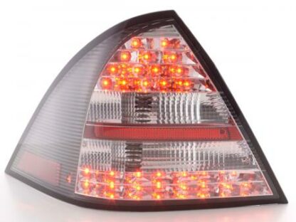 LED-takavalot Mercedes C-Class W203 saloon vm. 01-04 musta Takavalot 2