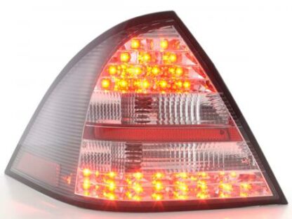 LED-takavalot Mercedes C-Class W203 saloon vm. 01-04 musta Takavalot 3