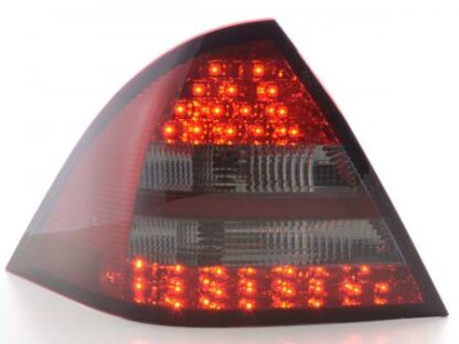 LED-takavalot Mercedes C-Class W203 saloon vm. 05-07 punainen/musta Takavalot