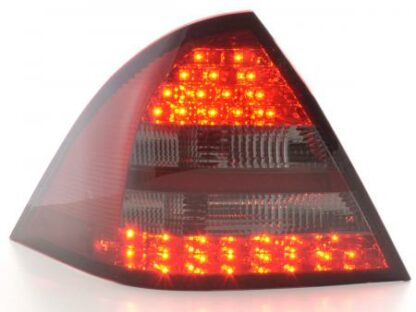 LED-takavalot Mercedes C-Class W203 saloon vm. 05-07 punainen/musta Takavalot 3