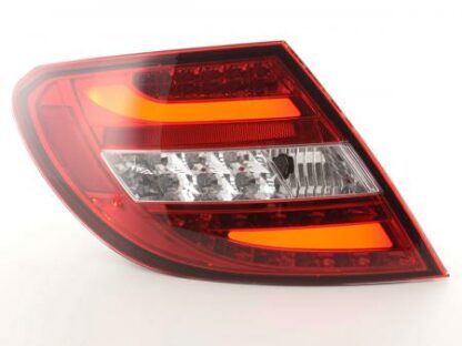 LED-takavalot Mercedes C-Class Typ W204 vm. 07-11 punainen /kirkas Takavalot