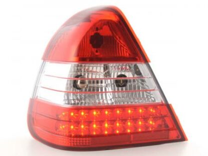 LED-takavalot Mercedes C-Class type W202 vm. 96-00 kirkas/punainen Takavalot