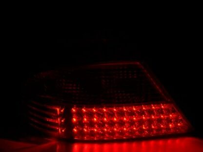 LED-takavalot Mercedes CLK type W209 vm. 02-05 punainen/kirkas Takavalot 4