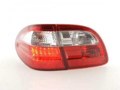 LED-takavalot Mercedes E-Class Combi (210) vm. 99-03 punainen/kirkas Takavalot 2
